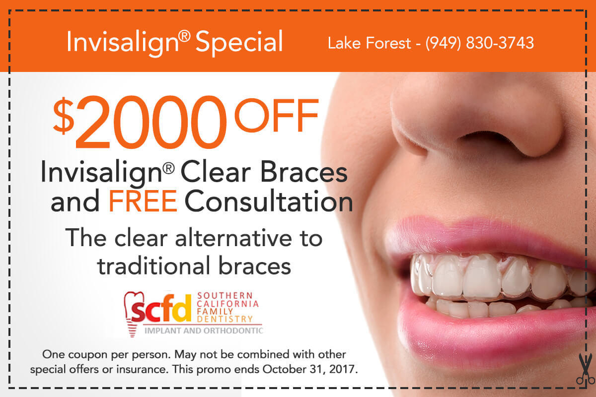 Southern California Family Dentistry - Invisalign Special Offer
